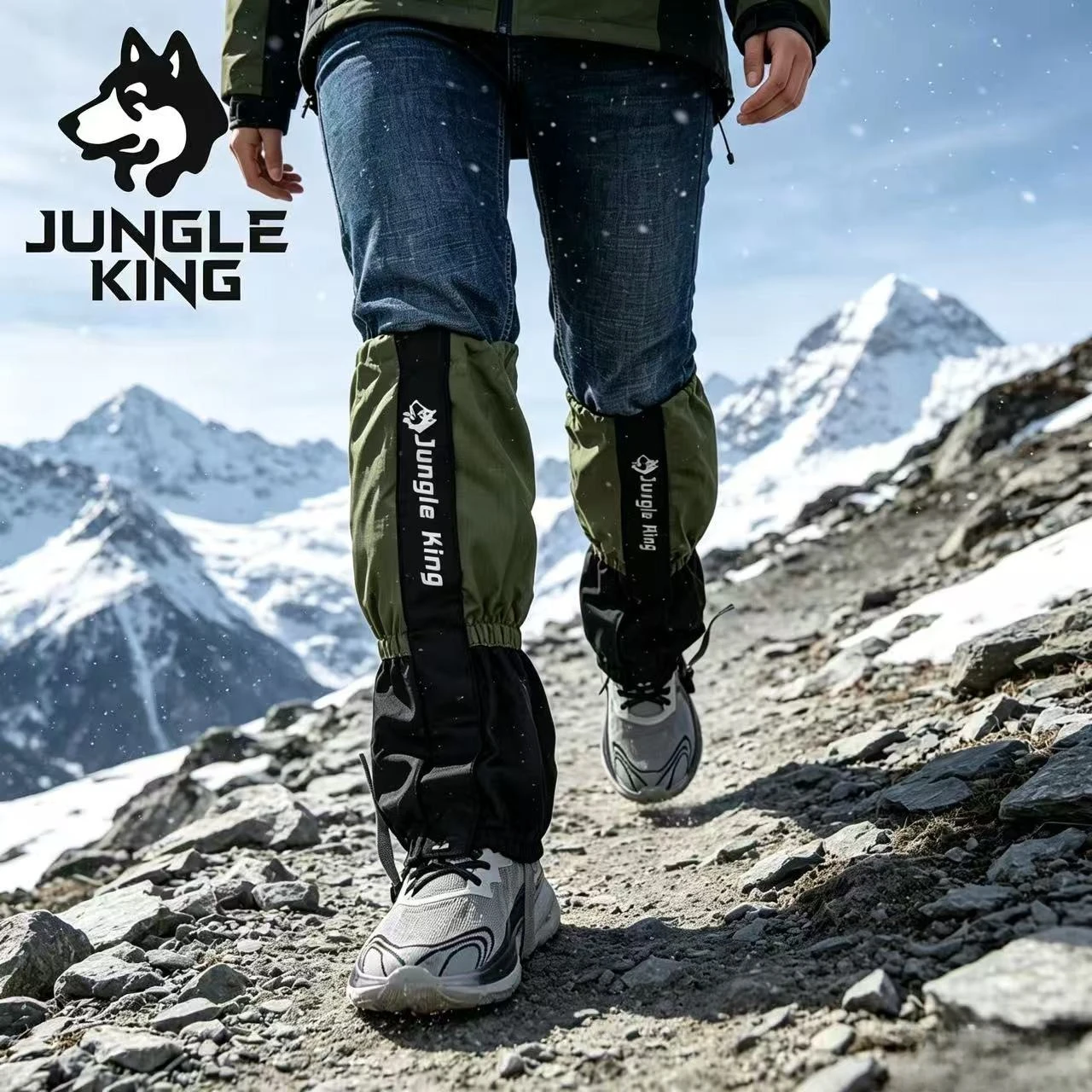 Waterproof Mitten Ski - ปลอกขาป้องกันน้ำสำหรับเดินป่า สำหรับผู้ชายและผู้หญิง - เหมาะสำหรับปีนเขา เล่นสกี ตั้งแคมป์