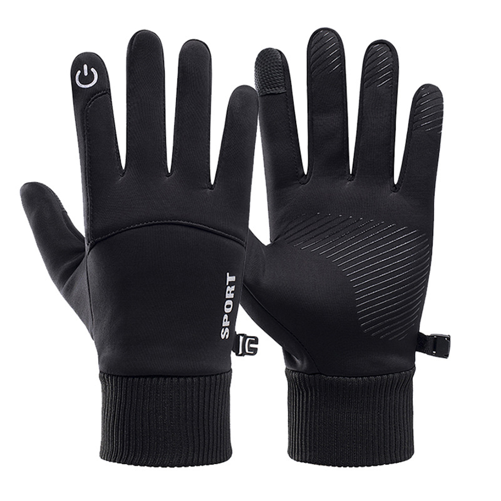 Waterproof Mitten Ski - ฤดูหนาวถุงมือผู้ชายกันน้ําWindproofกีฬาตกปลาหน้าจอสัมผัสขับรถรถจักรยานยนต์สกีลื่นขี่จักรยานถุงมือผู้หญิง