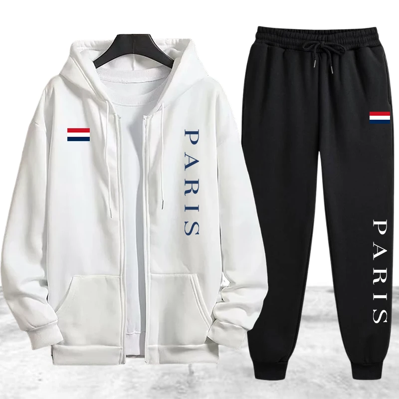 ชุดวอร์มผู้ชาย Paris Printing  - Winter Clothing Material บทวิจารณ์และราคา