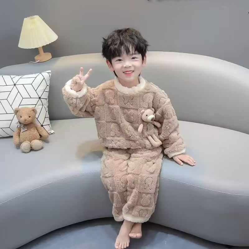 ชุดนอนเด็กชายหญิงแขนยาวสำหรับฤ - Winter Clothing For 1 Year Old Girl บทวิจารณ์และราคา