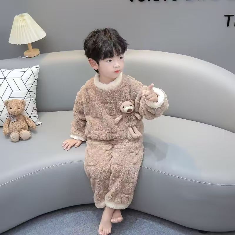 ชุดนอนเด็กชายหญิงแขนยาวสำหรับฤ - Winter Clothing For 1 Year Old Girl บทวิจารณ์และราคา