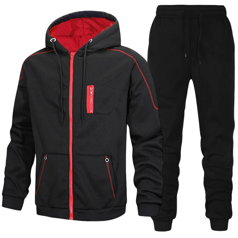 ชุดวอร์มแฟชั่นผู้ชาย เสื้อฮู้ด - Winter Clothing Material บทวิจารณ์และราคา
