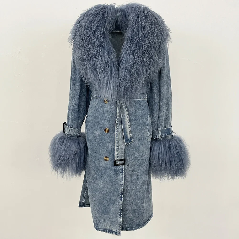 เสื้อโค้ทขนสัตว์ผู้หญิง แขนยาว - Winter Clothing Store บทวิจารณ์และราคา