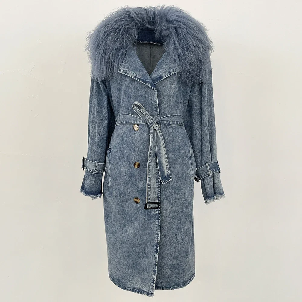 เสื้อโค้ทขนสัตว์ผู้หญิง แขนยาว - Winter Clothing Store บทวิจารณ์และราคา