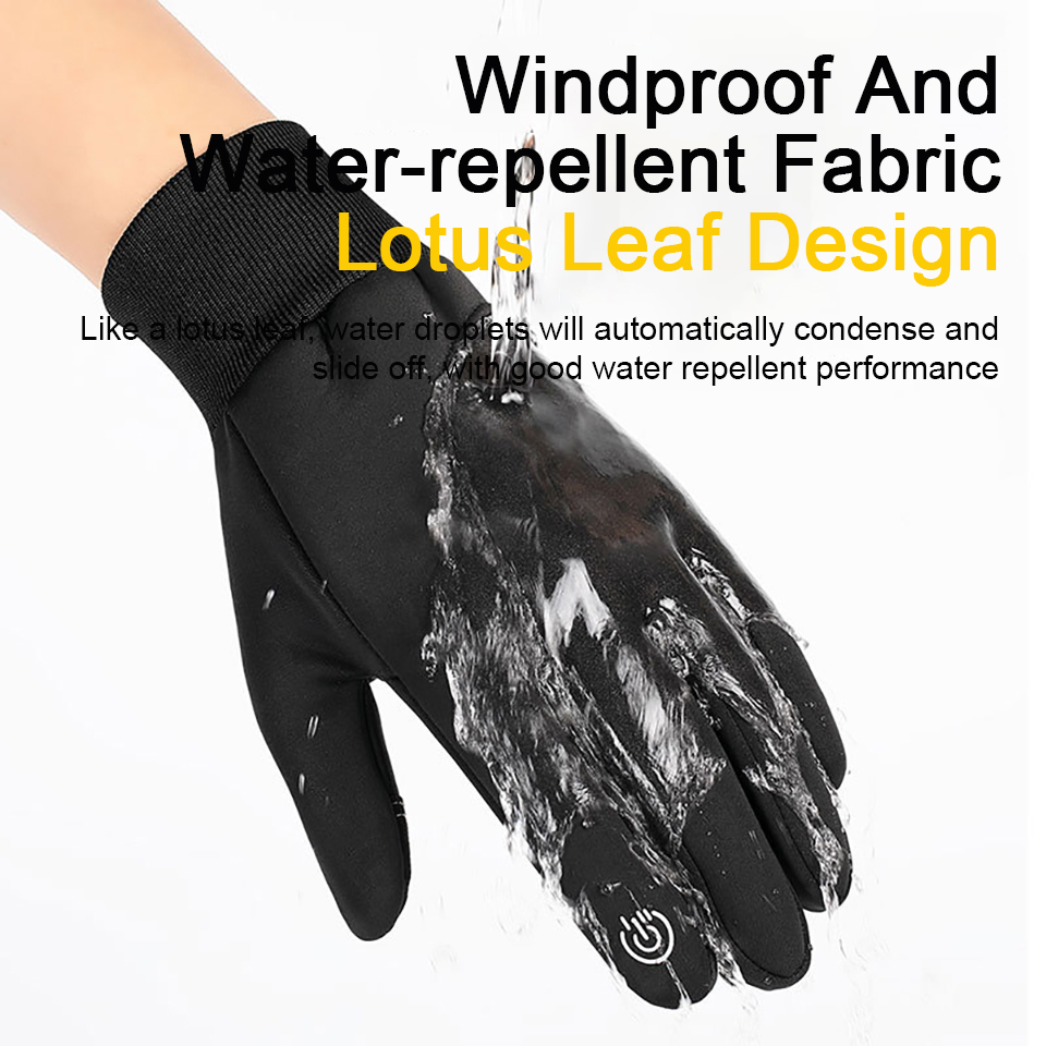 ถุงมือ GTUBIKE สำหรับฤดูใบไม้ร - Waterproof Mitten Ski บทวิจารณ์และราคา