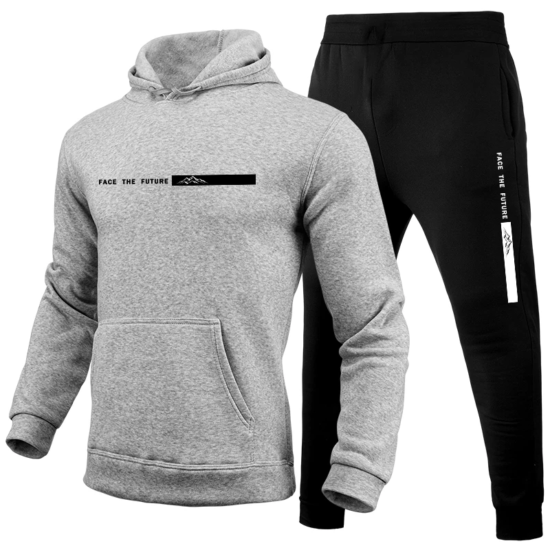 ชุดวอร์มผู้ชายลายพิมพ์ เสื้อฮู - Winter Clothing Fashion บทวิจารณ์และราคา