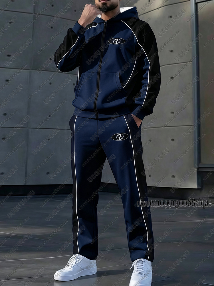 ชุดวอร์มผู้ชายใหม่สำหรับฤดูใบไ - Winter Clothing Material บทวิจารณ์และราคา
