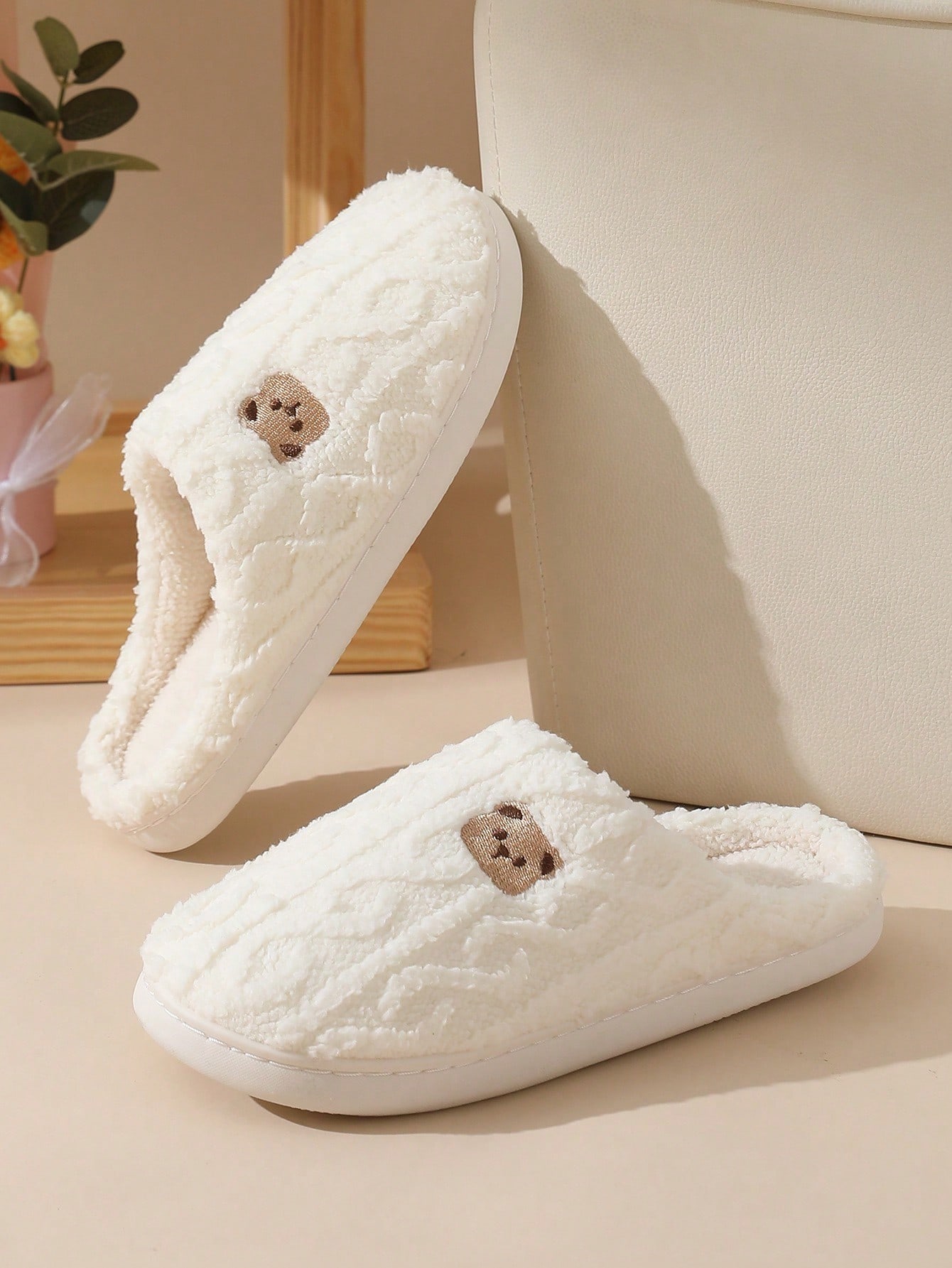 รองเท้าแตะผ้าฝ้ายอุ่นสำหรับผู้ - Winter Clothing Material บทวิจารณ์และราคา