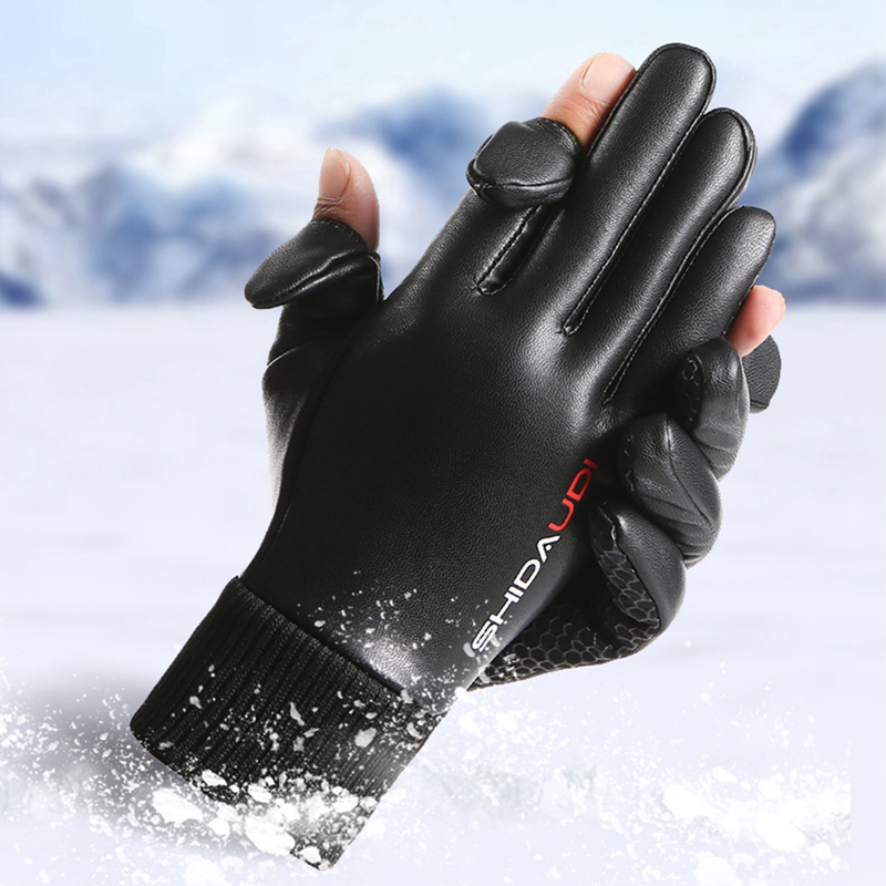 ถุงมือมอเตอร์ไซค์บุขนแกะกันควา - Waterproof Mitten Ski บทวิจารณ์และราคา