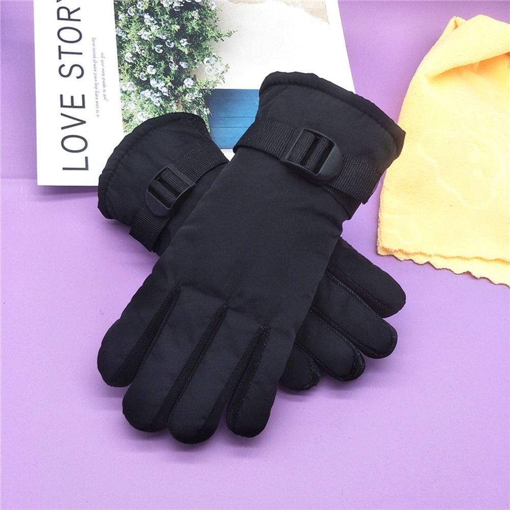 เด็กใหม่ผู้ใหญ่ฤดูหนาวหิมะถุงม - Waterproof Mitten Ski บทวิจารณ์และราคา