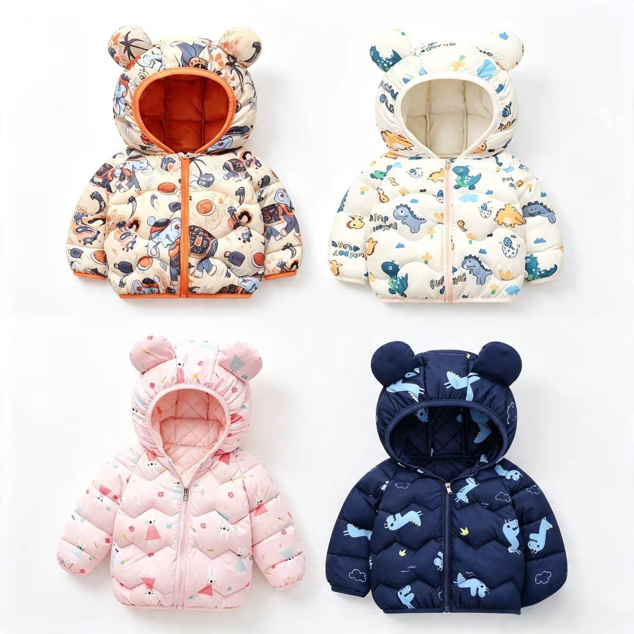 เสื้อโค้ทเด็ก เสื้อแจ็คเก็ตการ - Winter Clothing For 1 Year Old Girl บทวิจารณ์และราคา