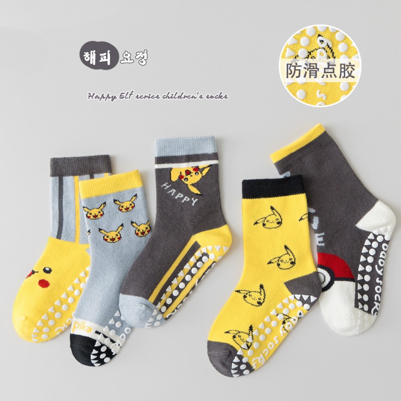 ถุงเท้าเด็ก 5 คู่ ลายการ์ตูนอน - Winter Clothing Cute บทวิจารณ์และราคา