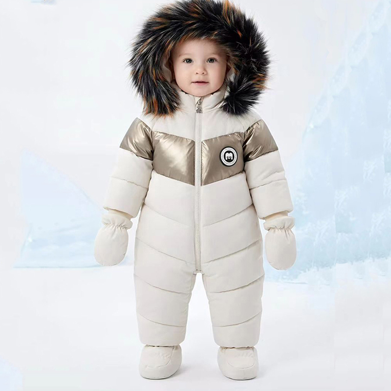 ชุดรอมเปอร์เด็กแรกเกิดฤดูหนาวพ - Winter Clothing For 1 Year Old Girl บทวิจารณ์และราคา
