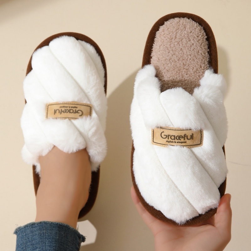 รองเท้าแตะขนนุ่มสำหรับผู้หญิงแ - Winter Clothing Material บทวิจารณ์และราคา