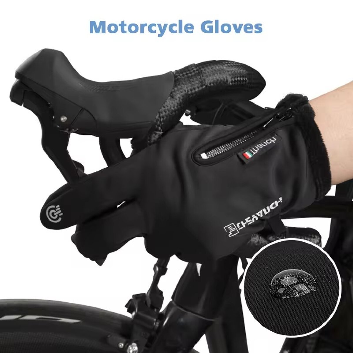 ถุงมือฤดูหนาวกันน้ำหน้าจอสัมผั - Waterproof Mitten Ski บทวิจารณ์และราคา
