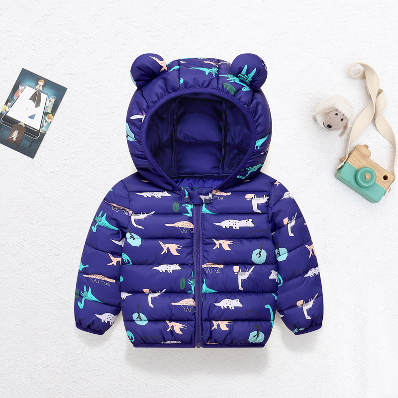 เด็กฝ้ายเสื้อเด็กการ์ตูนลงเสื้ - Winter Clothing For 1 Year Old Girl บทวิจารณ์และราคา