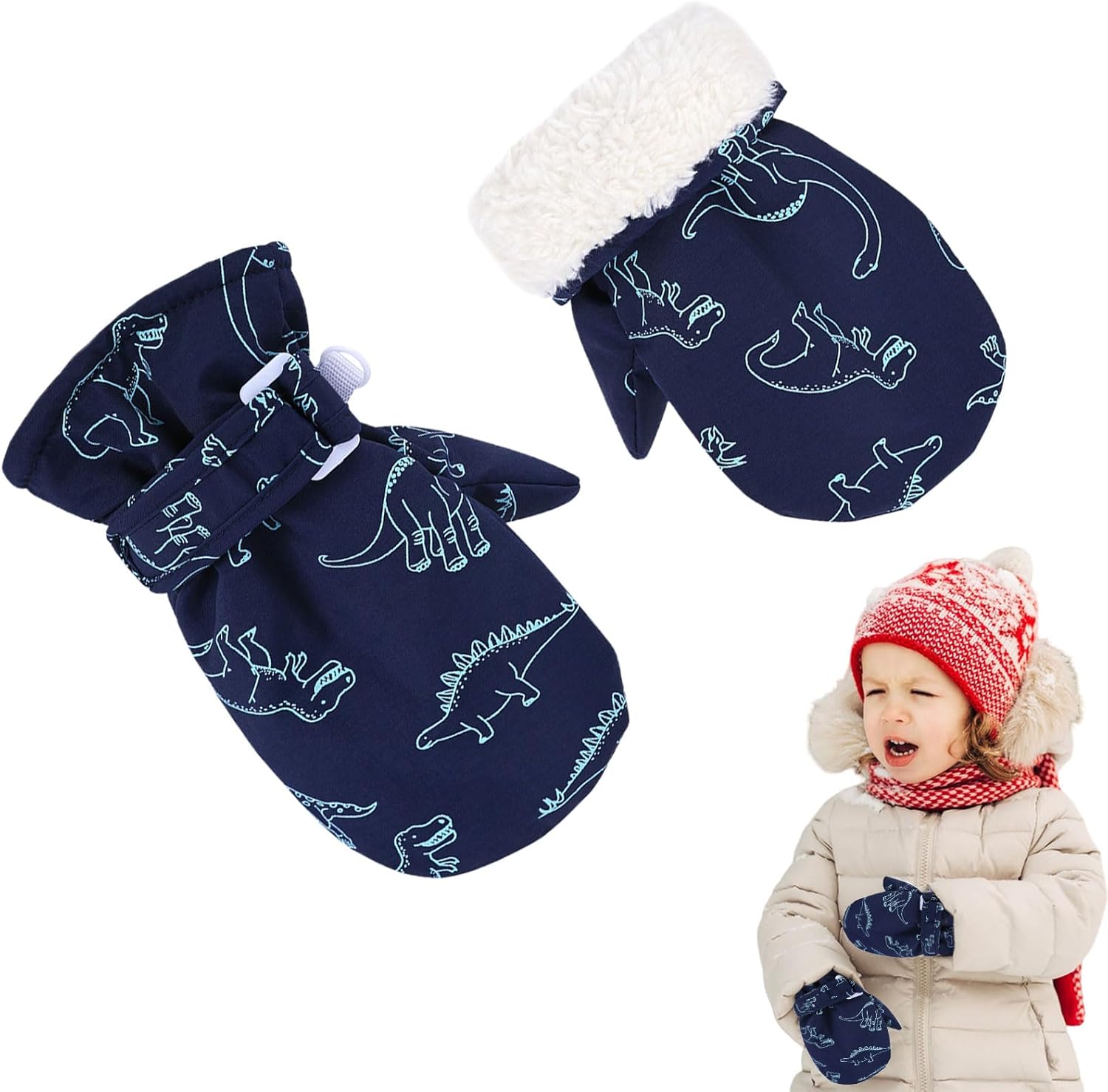 ถุงมือเด็กวัยหัดเดิน ถุงมือเด็ - Waterproof Mitten Ski บทวิจารณ์และราคา
