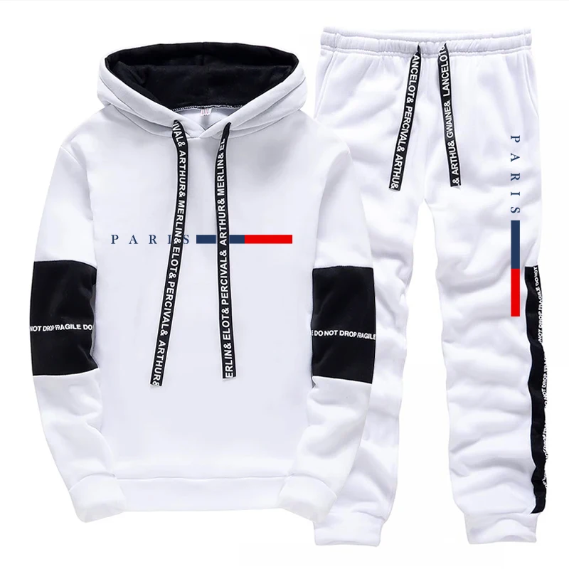 ชุดเซ็ตผู้ชาย/เสื้อฮู้ด/กางเกง - Winter Clothing Fashion บทวิจารณ์และราคา