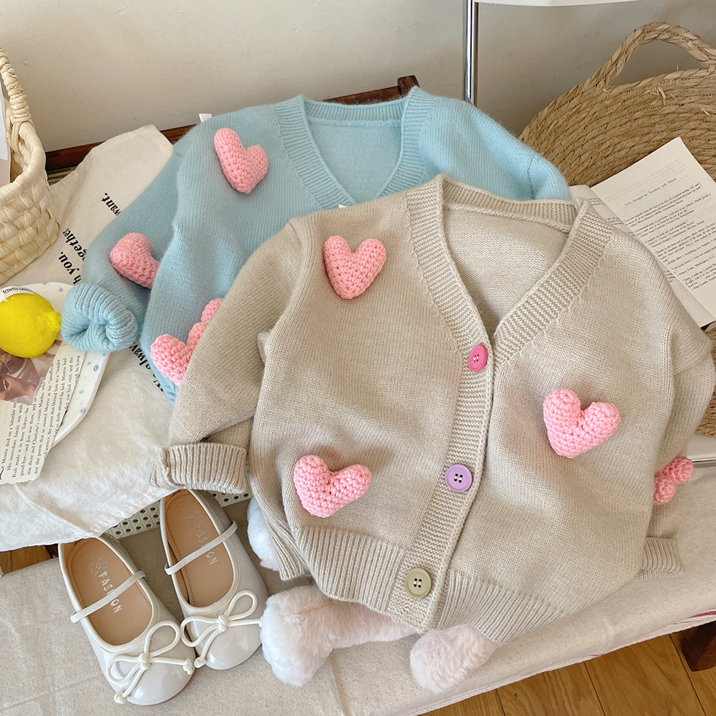หญิงเสื้อกันหนาวเสื้อสามมิติรั - Winter Clothing For 1 Year Old Girl บทวิจารณ์และราคา